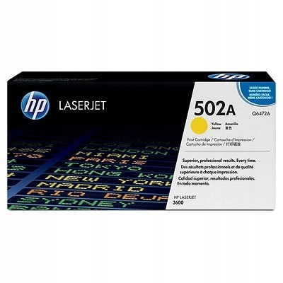 Toner Hp Q6472A 502A Q6472A žltý (yellow)