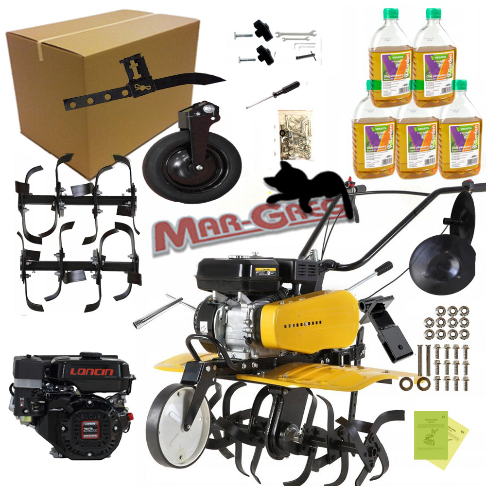 Glebogryzarka Spal. VT-80 Loncin 212CM3 7KM+ Olej