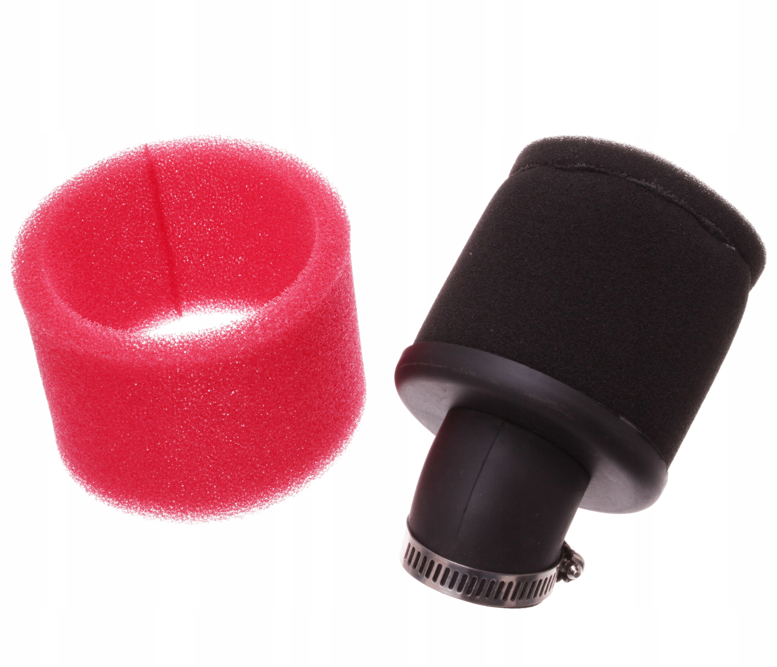 Filtr Powietrza Gąbkowy Tuning Quad ATV Skuter Motorower Simson 45° 32mm Dopasowanie do pojazdu produkt uniwersalny