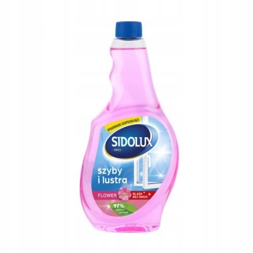 

Sidolux Crystal Flower Płyn do szyb (zapas), 500ml