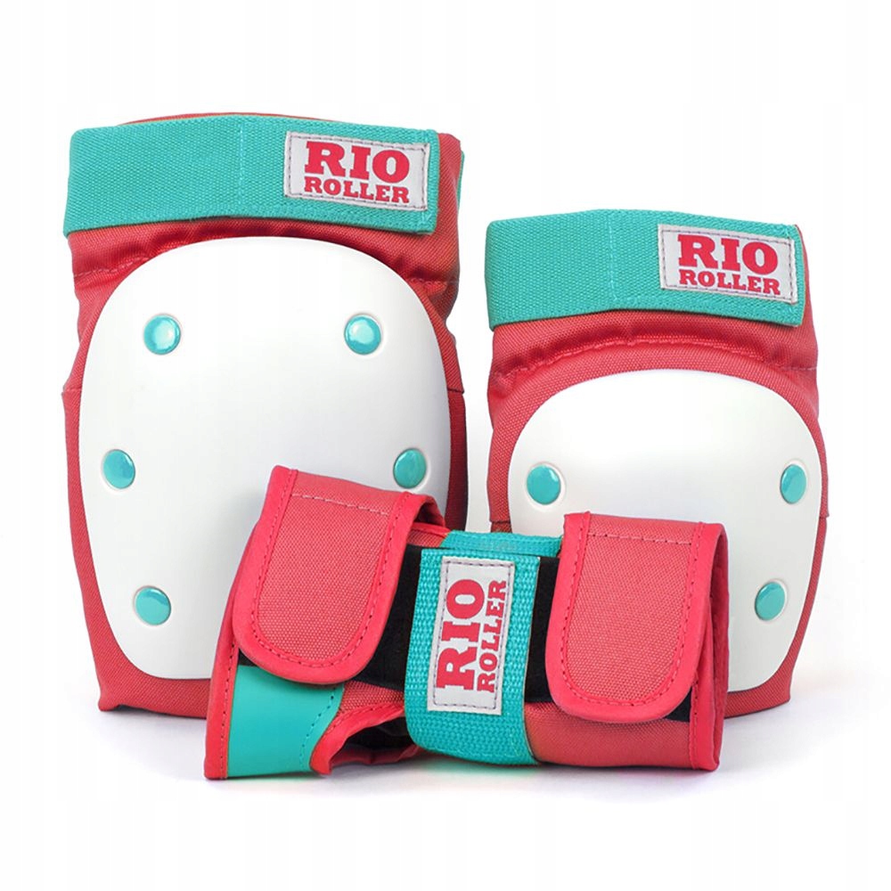 Zestaw ochraniaczy Rio Roller na skate Mint S dla dzieci na rower wrotki