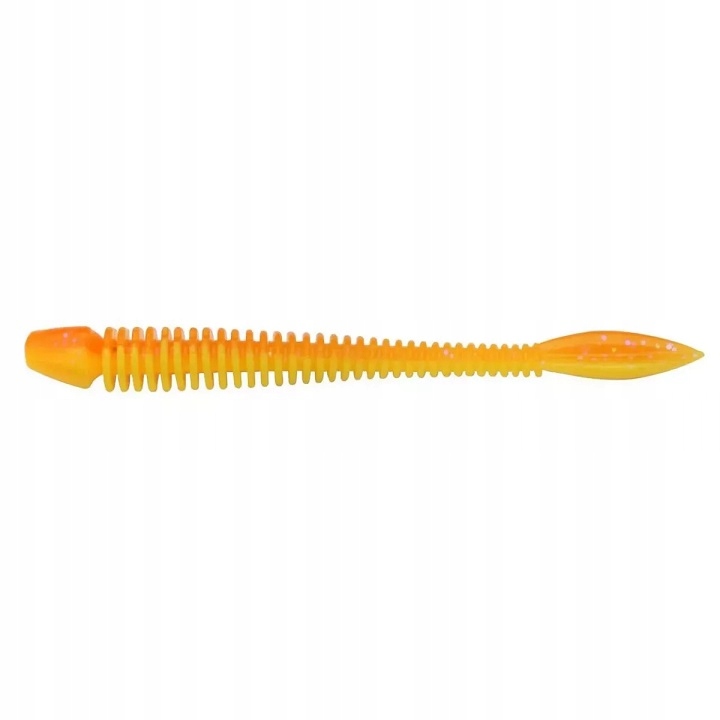 Guma Berkley Powerflail Black Fluo Orange 5cm 12szt.