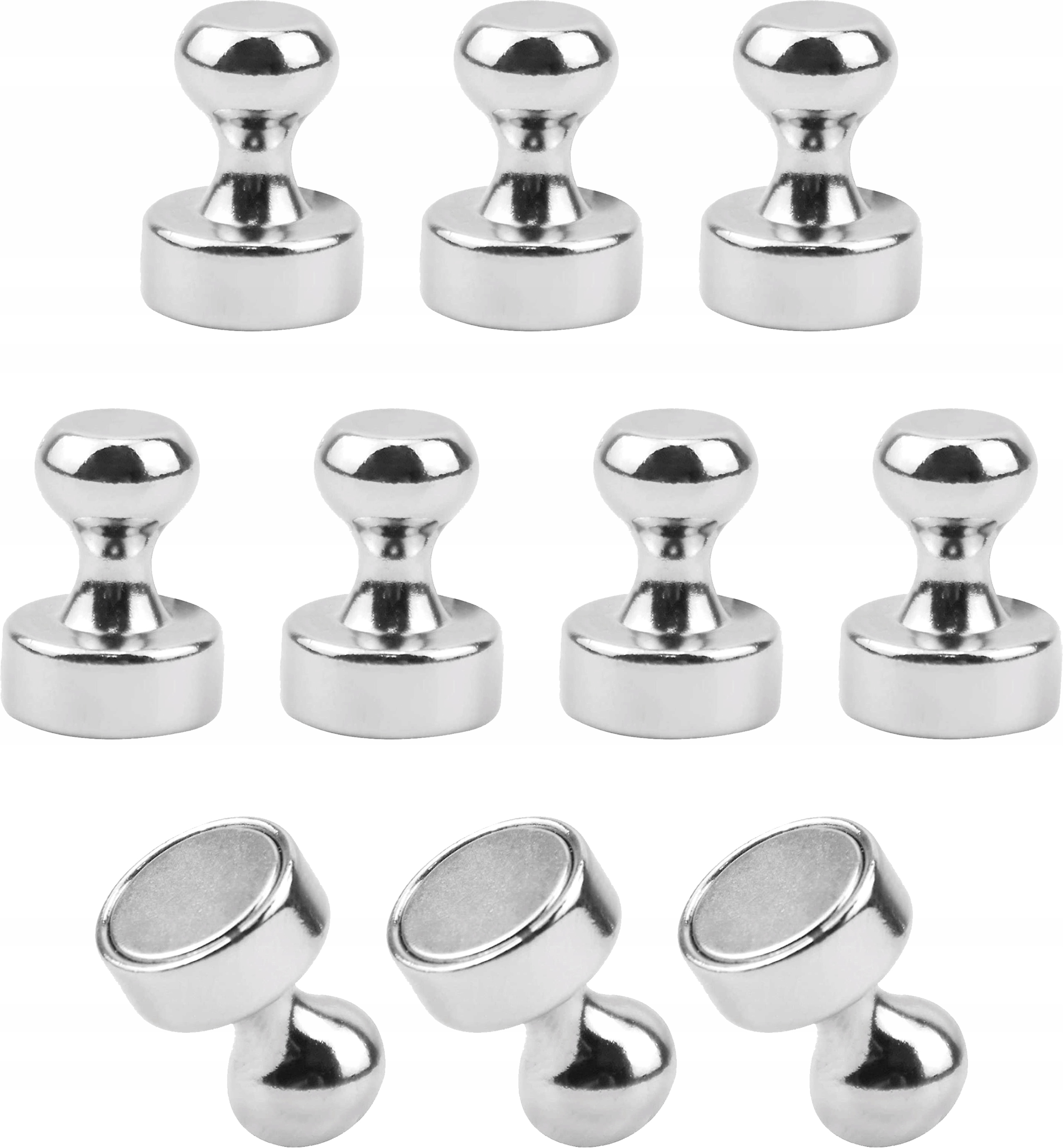 

Magnes neodymowy na lodówkę tablicę 12x16mm 10szt