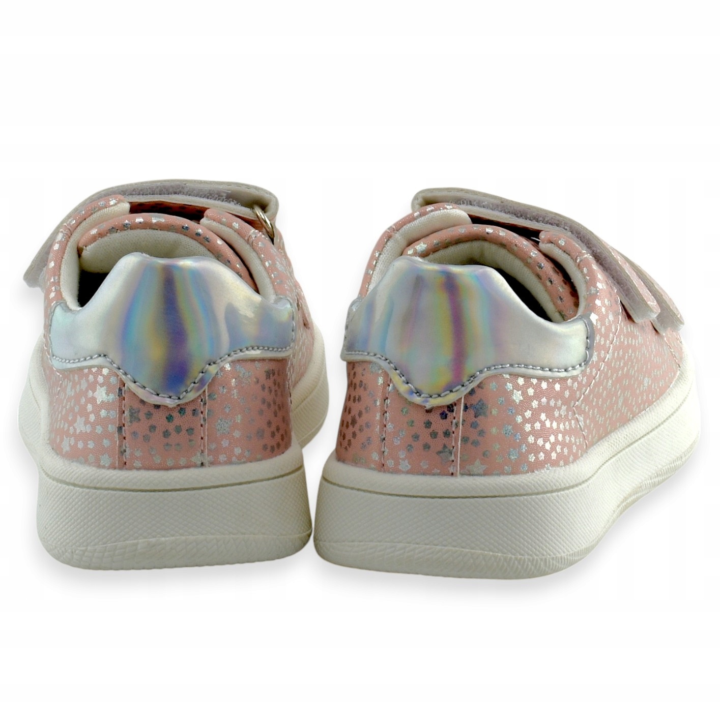 Różowe półbuty dziewczęce z błyszczącymi serduszkami Wojtyłko 25383 rozm.25 Płeć dziewczynki