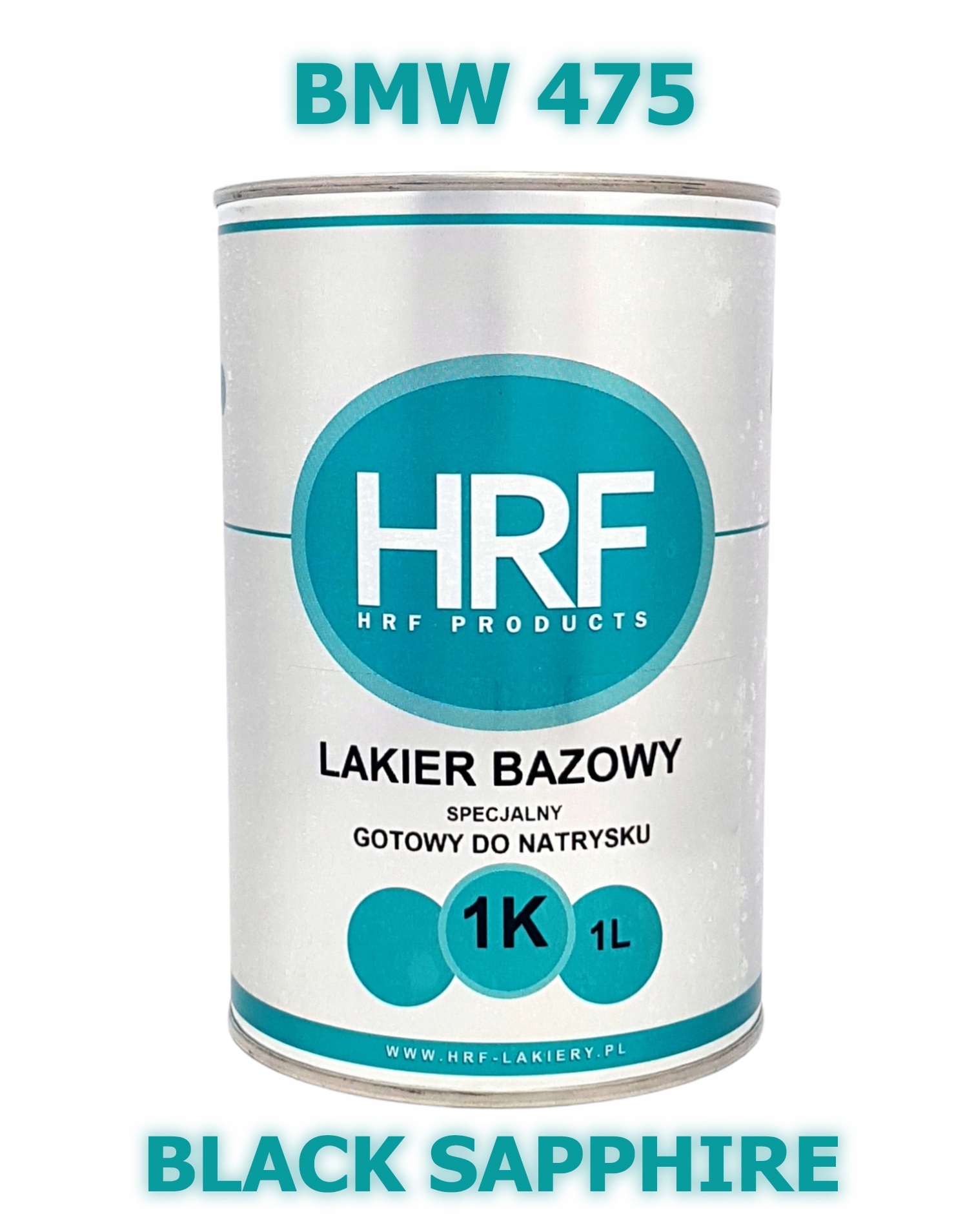 Hrf Lakier Bazowy 1K Bmw 475 0.5L Gotowy Do Natrysku Black Sapphire