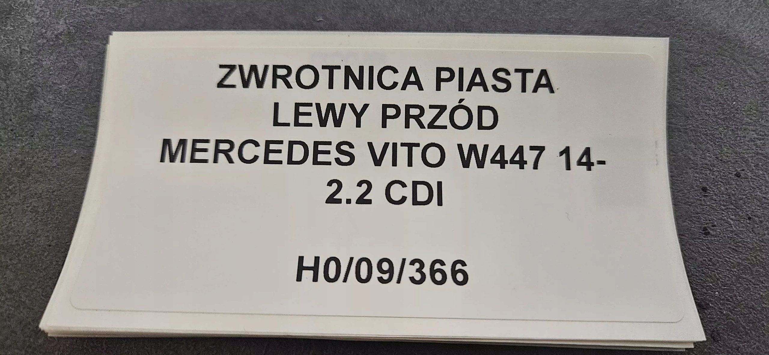 otoč čepu levý předek MERCEDES VITO W447 14