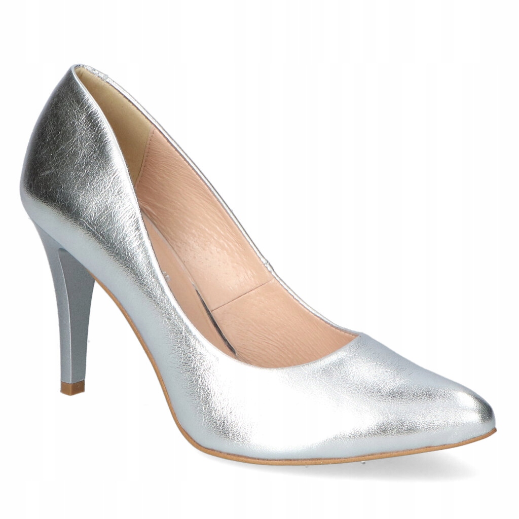 Boty Luca Cavialli na podpatku, stříbrné