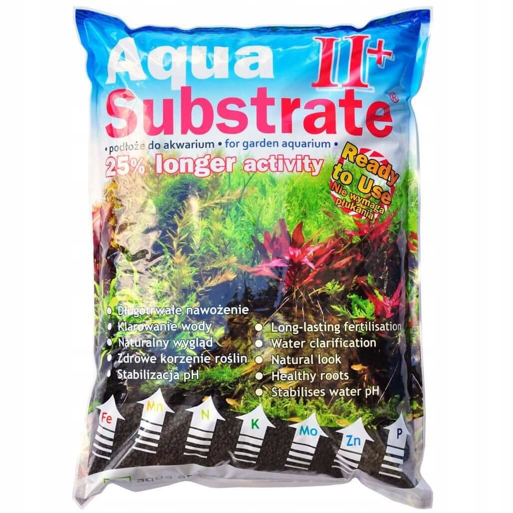 Levně Aqua Art Aqua Substrát II+ 5.4 Kg Substrát Černý