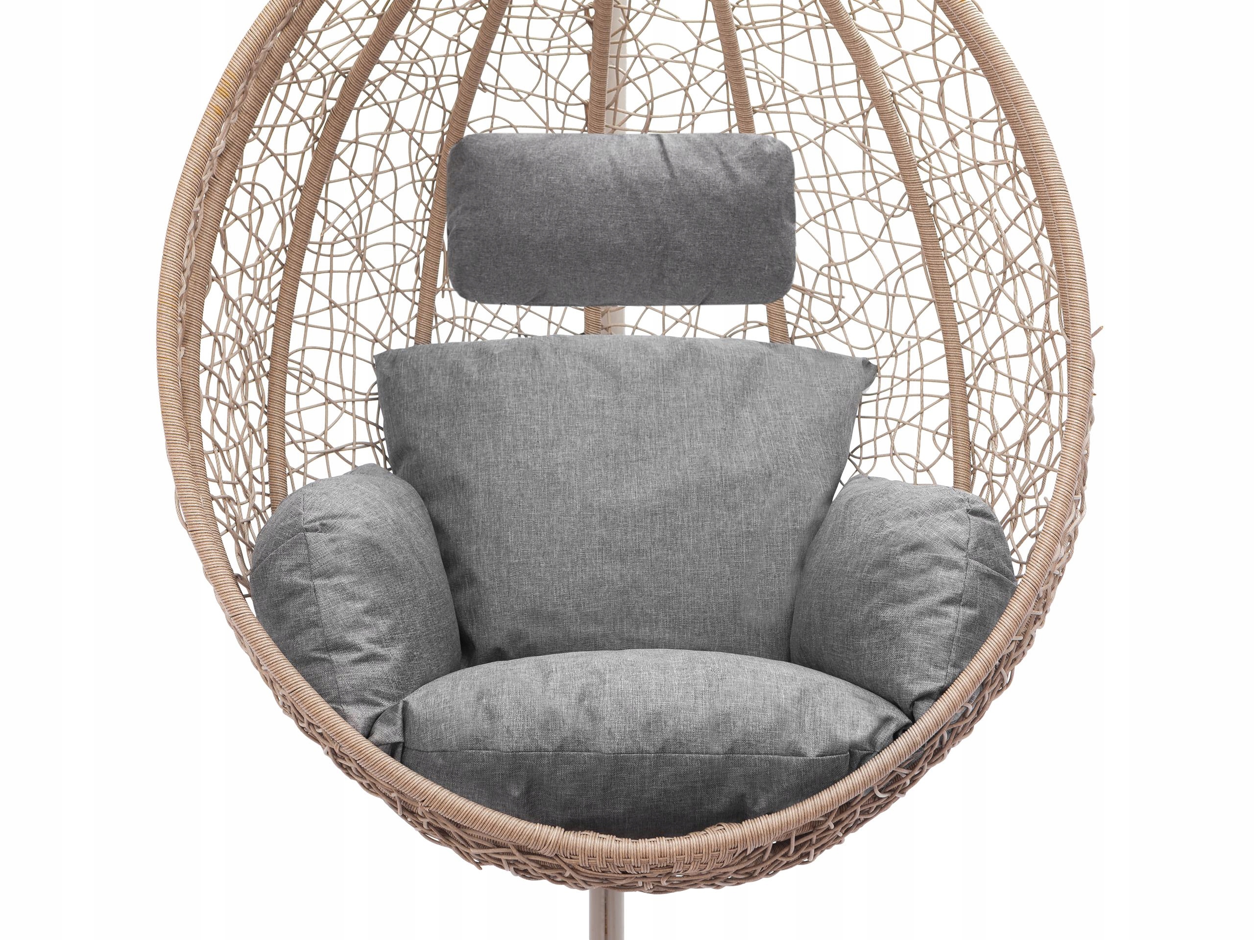 Vankúš na hojdačku Kokón, bocianie hniezdo, závesné kreslo, záhradný kôš