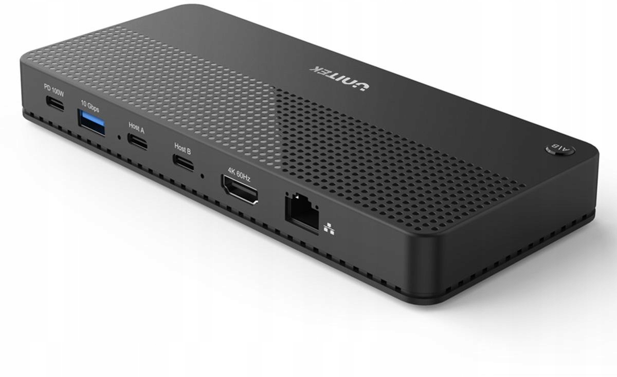 Unitek Přepínač Kvm 4K Hub Usb 11 portů