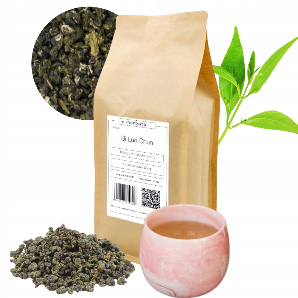 Herbata Zielona Liściasta Bi Luo Chun Chiny 500G