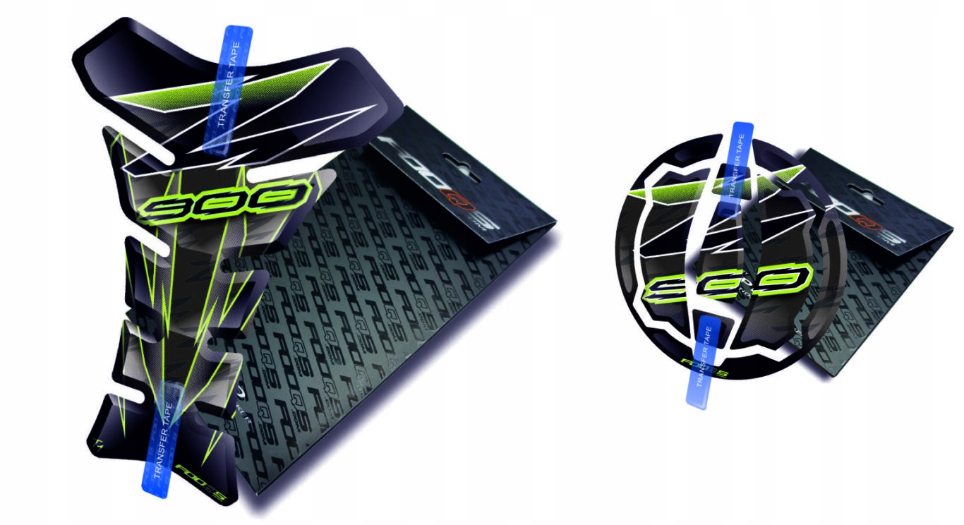 TANK-PAD + CAP-PAD от FOOQS KAWASAKI Z - 900 Z900