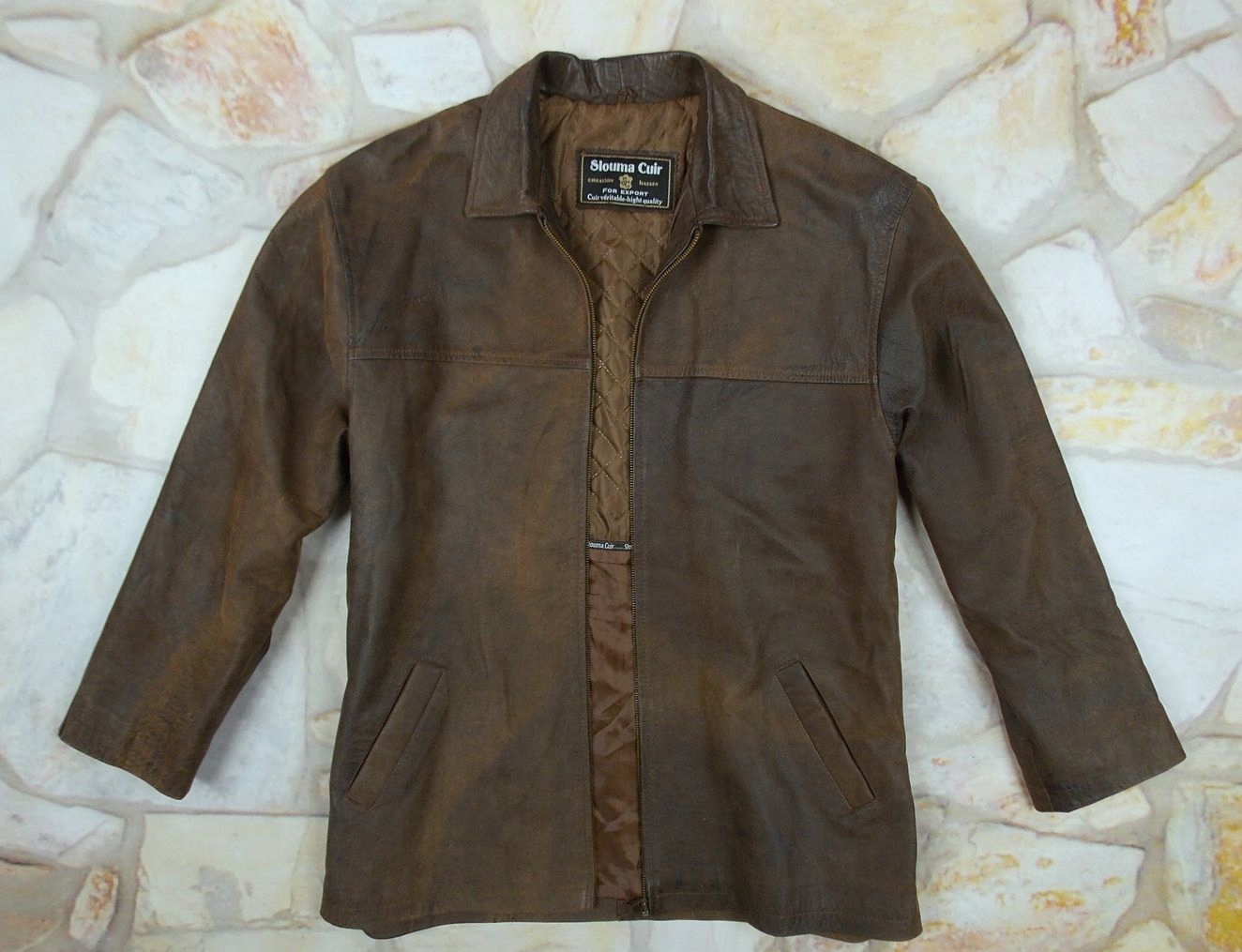 SLOUMA kurtka skórzana elegant soprano XL Rozmiar XL