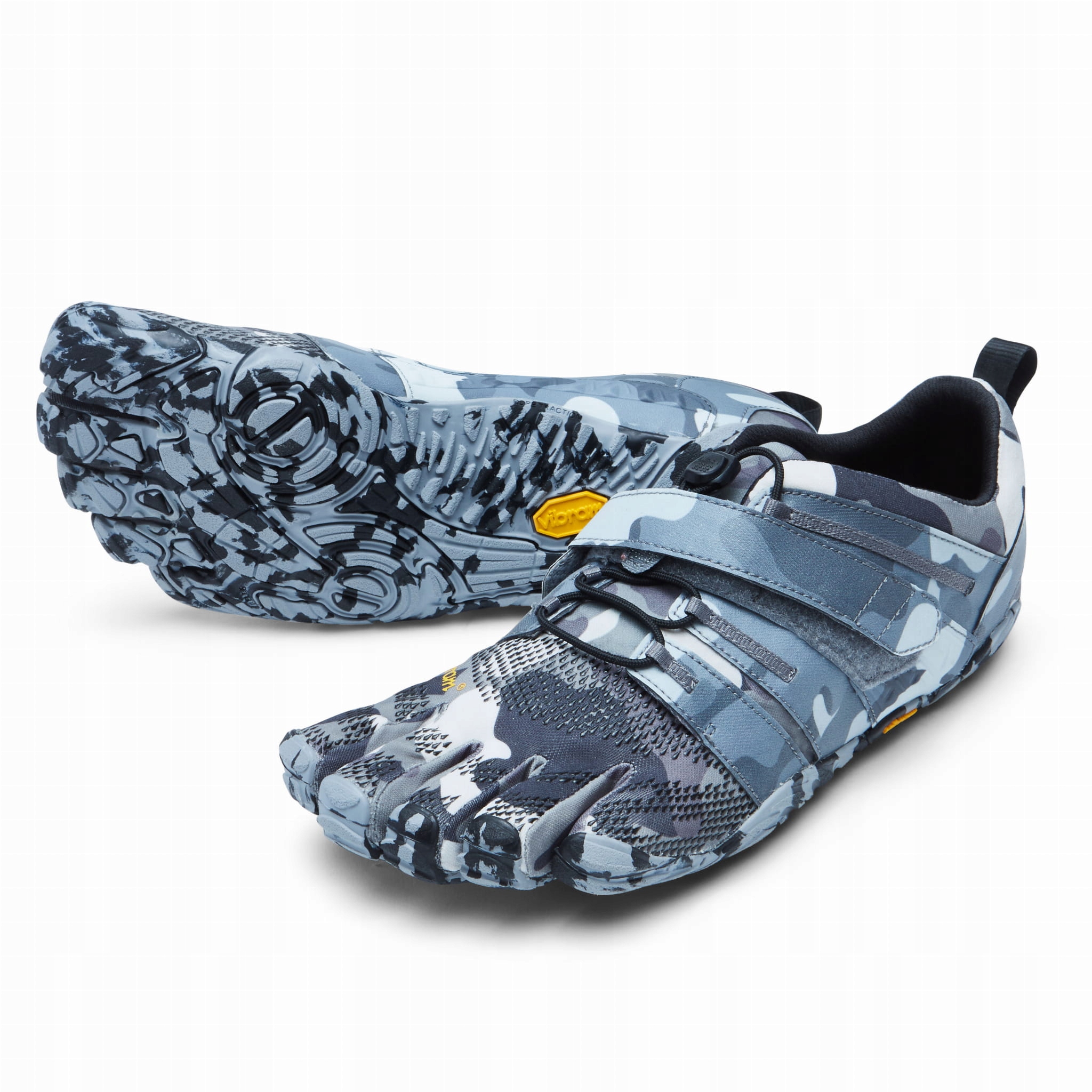 Sportovní barefootová obuv s prsty V-train 2.0 Men's 48 šedý maskáč