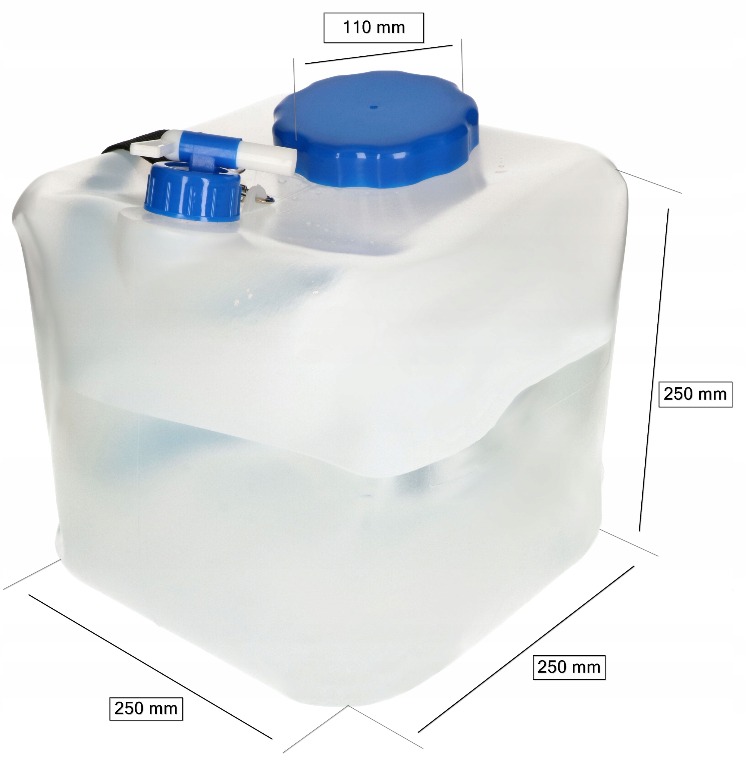 KANISTER POJEMNIK BANIAK SKŁADANY NA WODĘ 16L Kod producenta J293