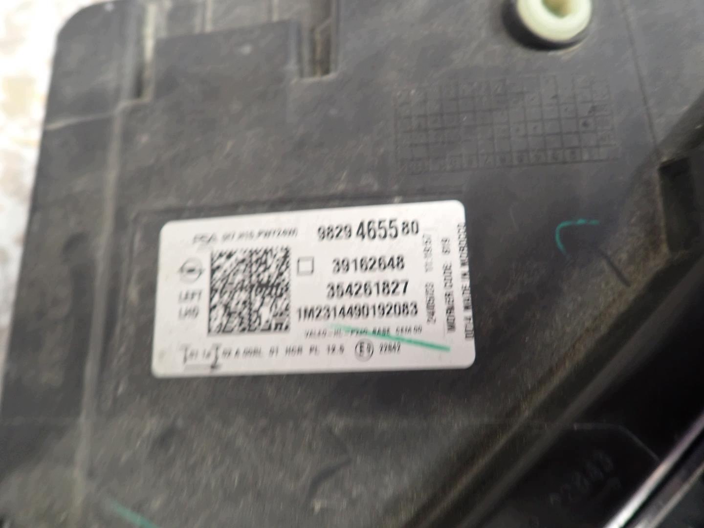 light front front left OPEL CORSA F 2019- 9829465580