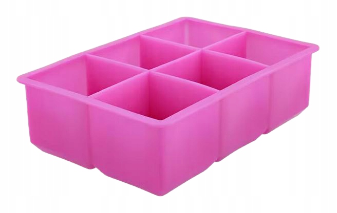 

Kostkarka do lodu forma na lód XL różowa