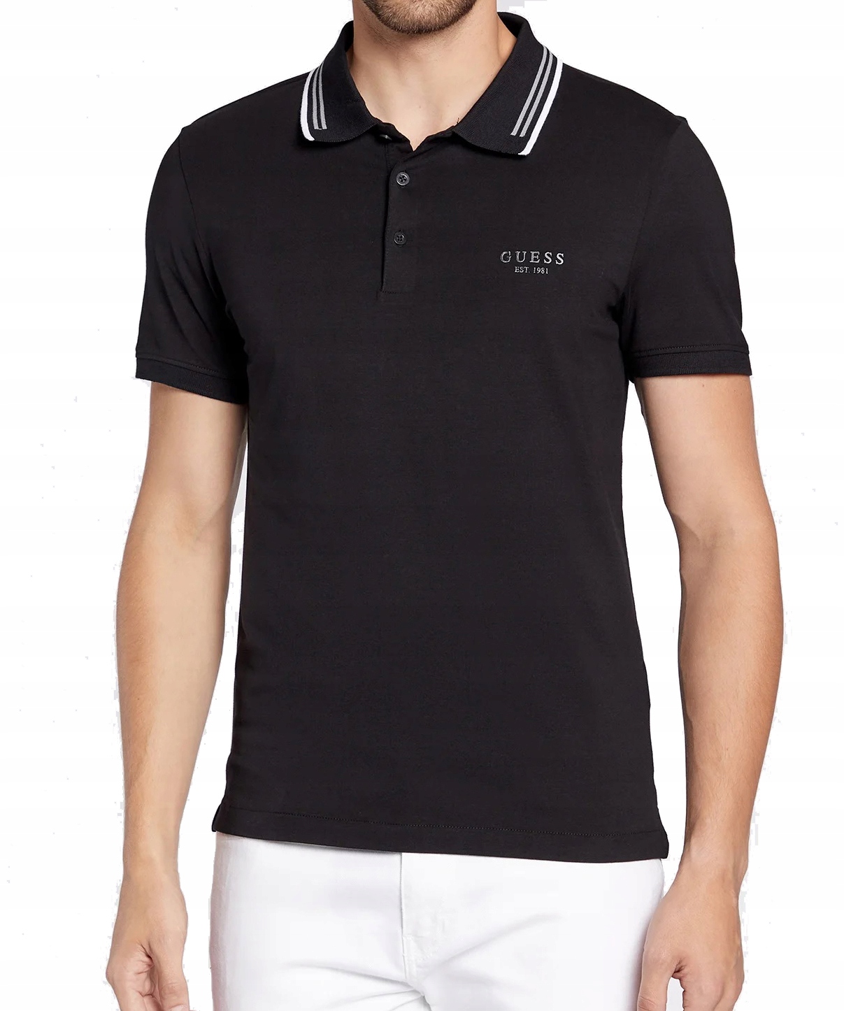 

Guess Koszulka Polo Tshirt L Męska