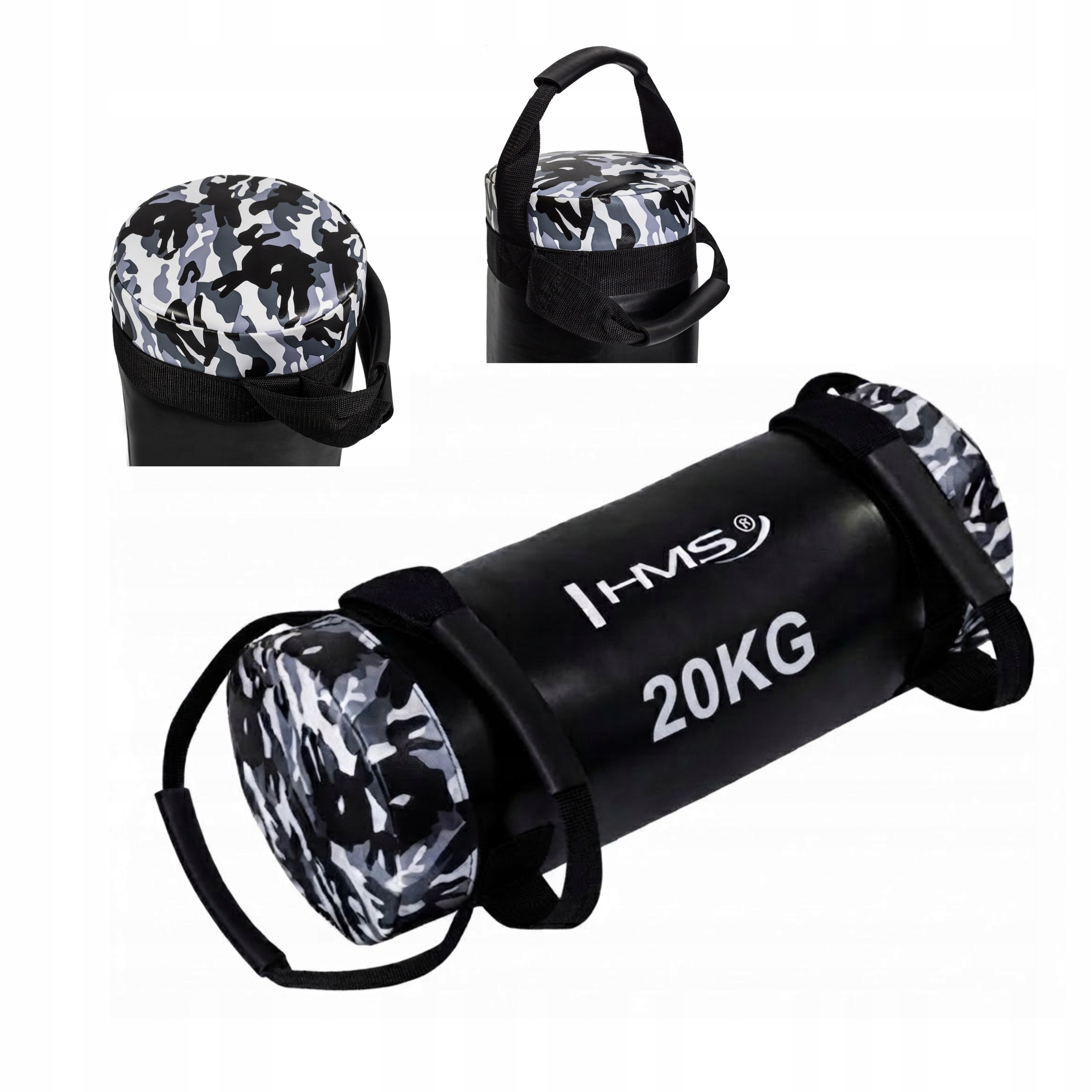 Worek z piaskiem powerbag obciążenie do ćwiczeń fitness 20 kg Hms