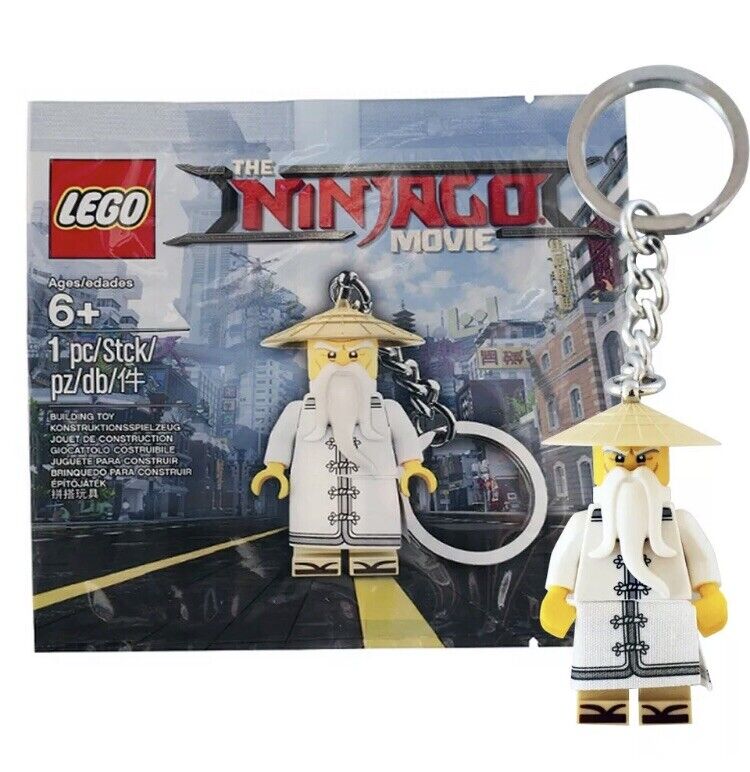 Lego Ninjago 5004915 Movie Sensei Wu nowy brelok breloczek do kluczy
