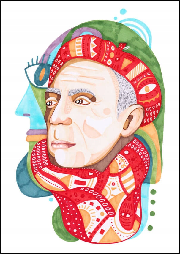 Picasso - plakat 40x50 cm