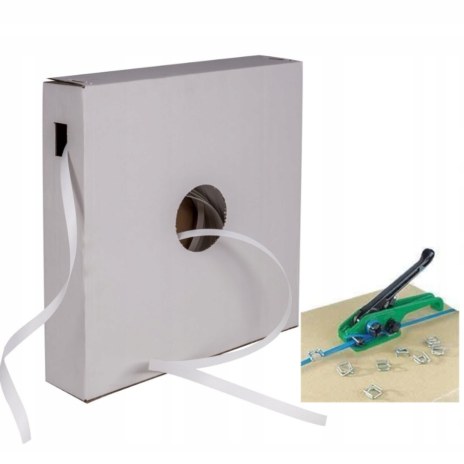 16mm/0,60/1000m Taśma Pakowa Pp Do Spinania Bandownica W Kartonie