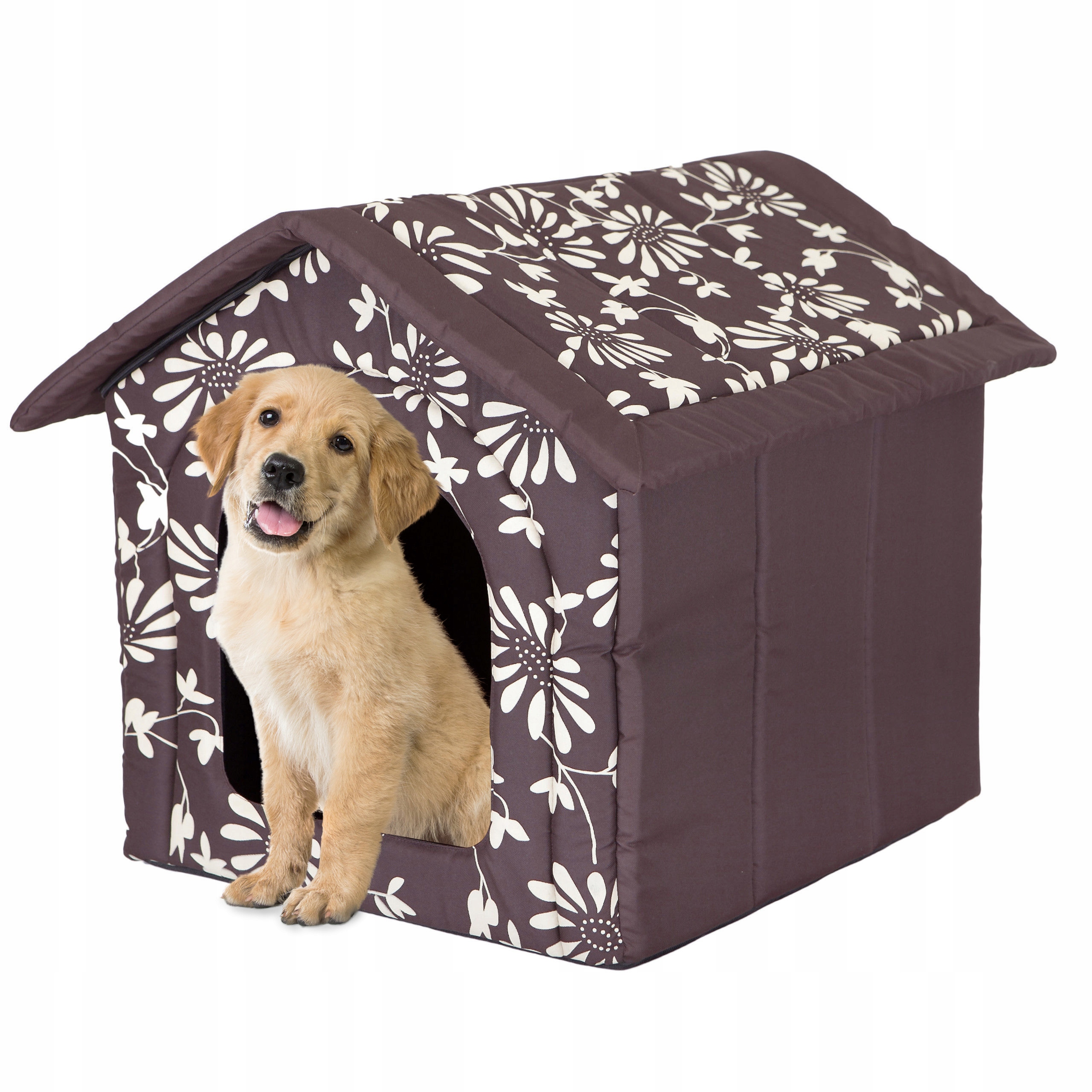 Levně Bouda pro psa, Malá budka pro psa nebo kočku, Poslání Kotec Doggy 38x32x38 cm