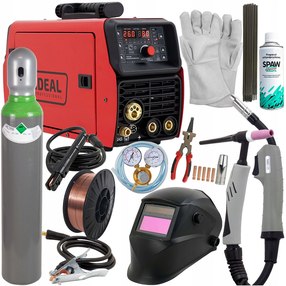 

Spawarka Migomat 3w1 Ideal Mig 203 Mma Tig Mag