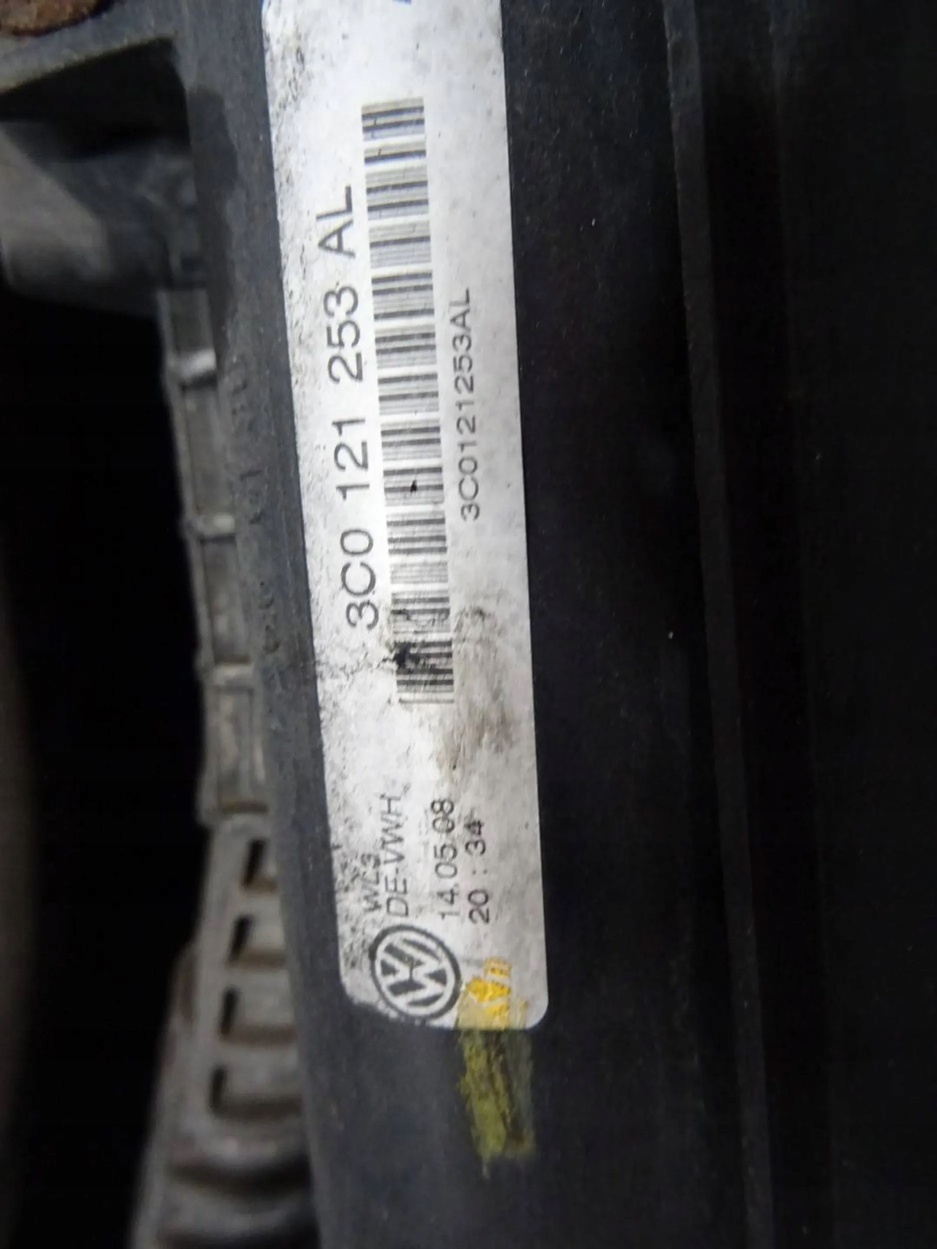 PAS PRZEDNI WZMOCNIENIE 2.0 TDI VW PASSAT CC Typ samochodu Samochody osobowe