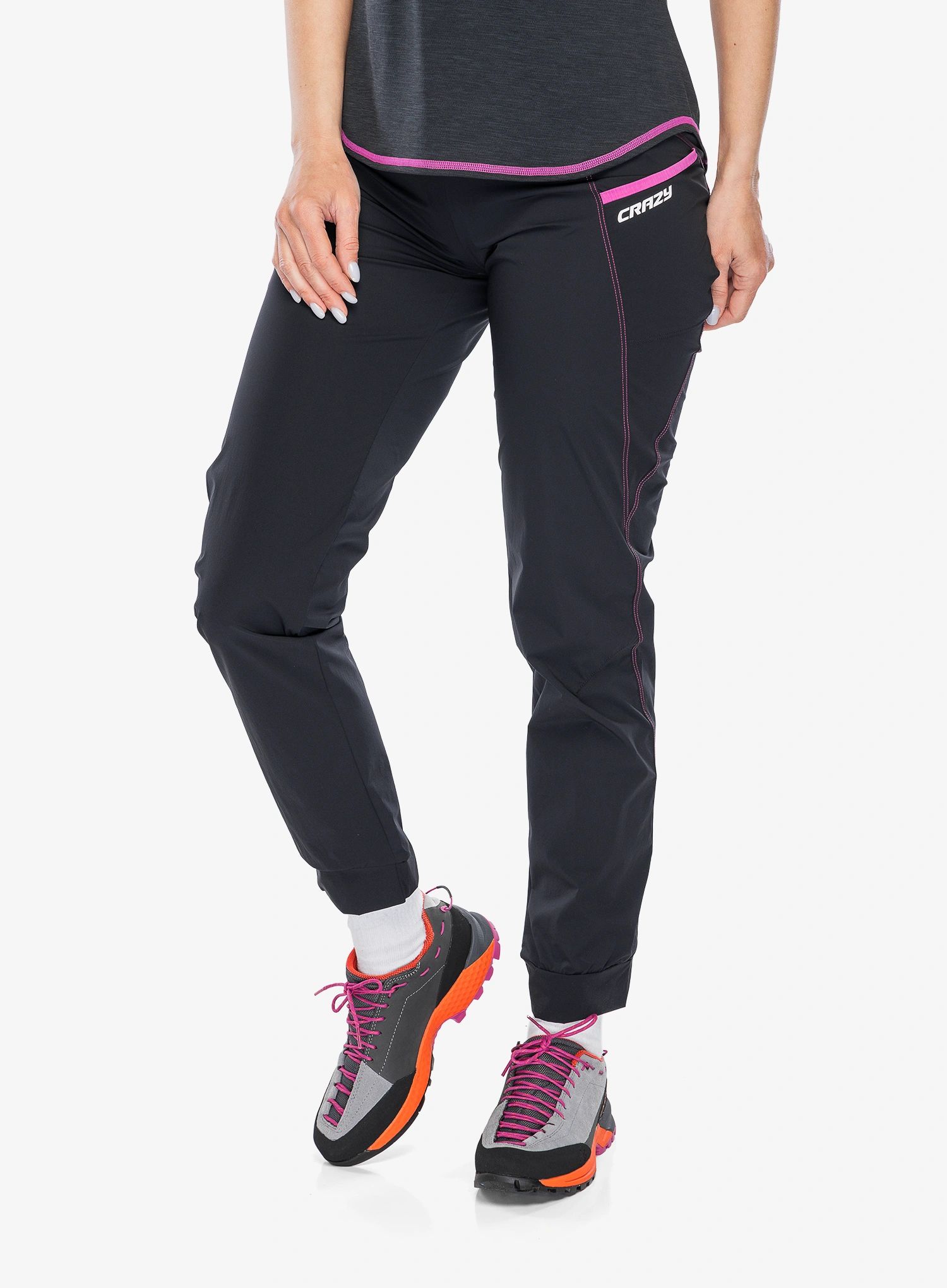 Spodnie turystyczne damskie Crazy Pant Exit Light pop Xs