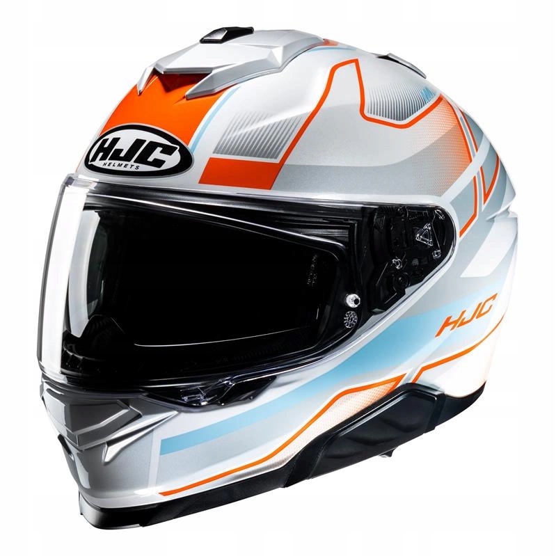 Prilba Hjc I71 Iorix Silver/orange strieborná oranžová modrá Darčeky