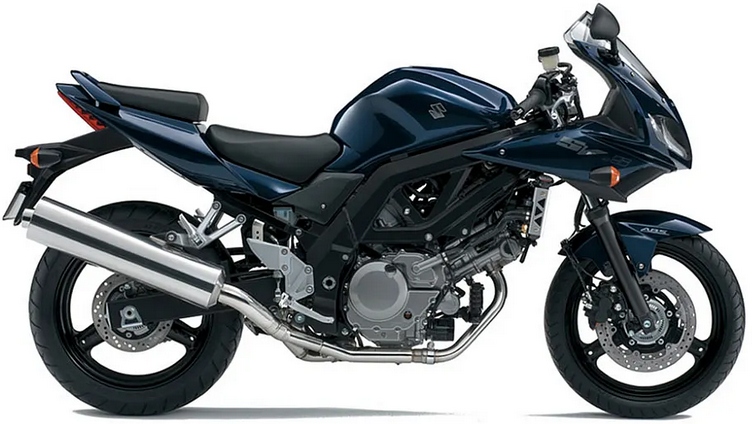 Samolepky Na Motocykl Juula Pro Suzuki Sv 650 S 2008 Tmavě Modrý Ykz