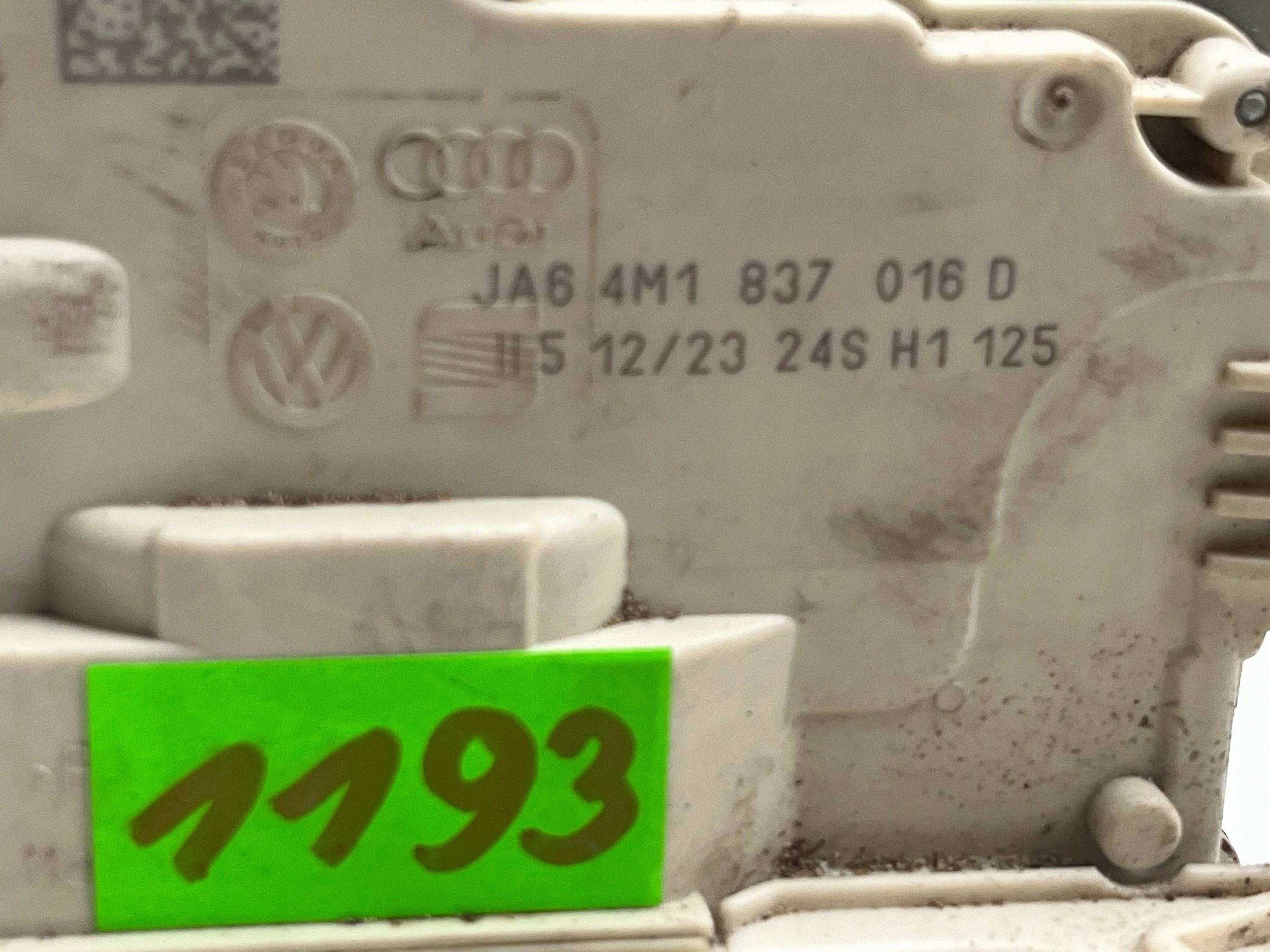 AUDI Q7 4M lock door right front DOCIAG 4M1837016D @M