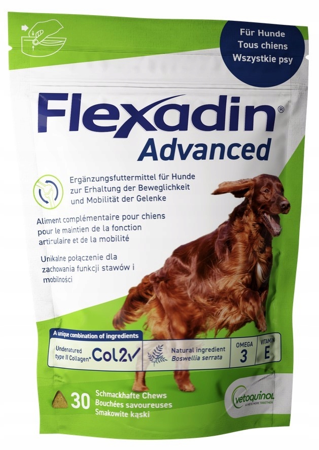 Vetoquinol Flexadin Advanced mięsne kąski 30 mięsnych kąsków