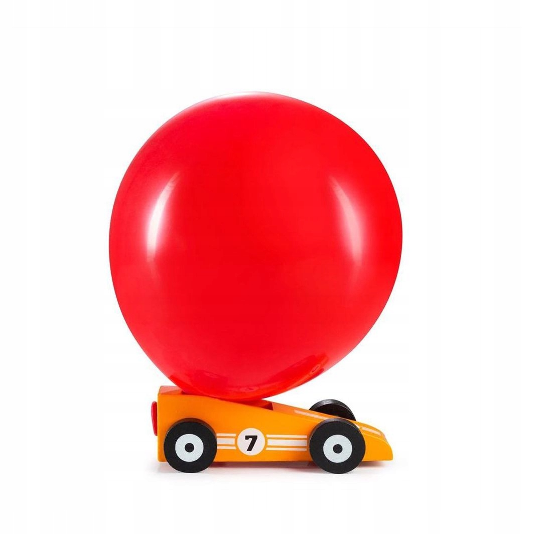 SAMOCHÓD WYŚCIGOWY Z BALONEM - ORANGESTAR