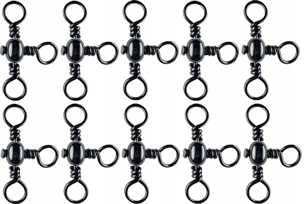 

Zestaw 10szt. Krętlik Potrójny Jaxon ROZ.10