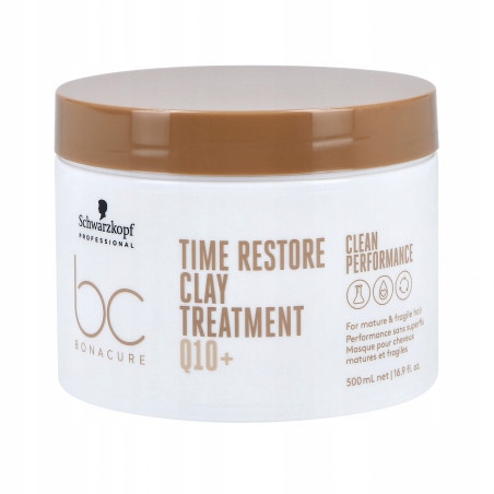 Schwarzkopf Bc Time Restore Q10 jílová maska 500