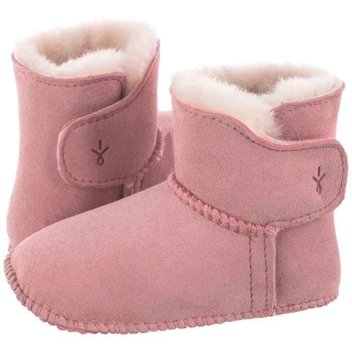 Buty Dziecięce Ciepłe Kozaczki Emu Australia Baby Pink B10310 Różowe