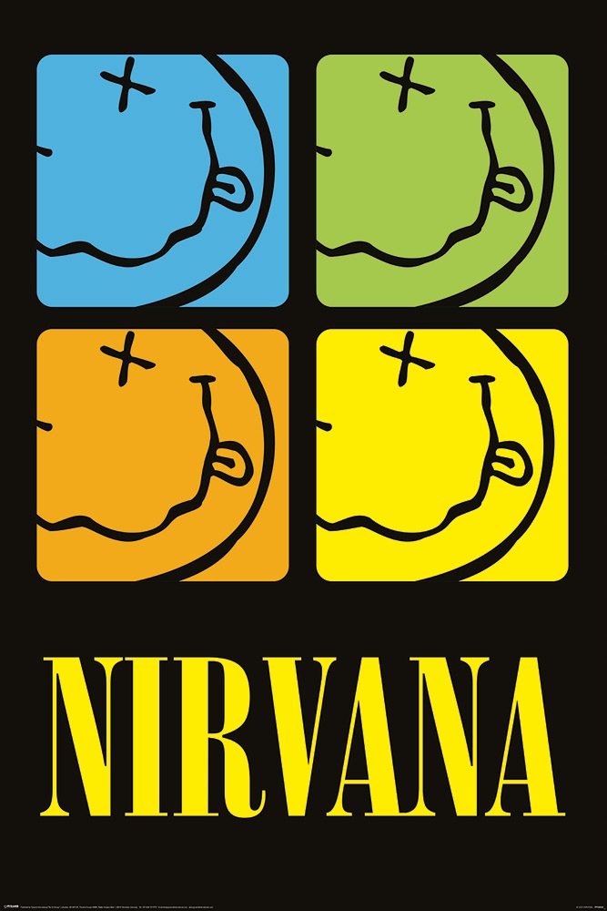

Nirvana Smiley plakat