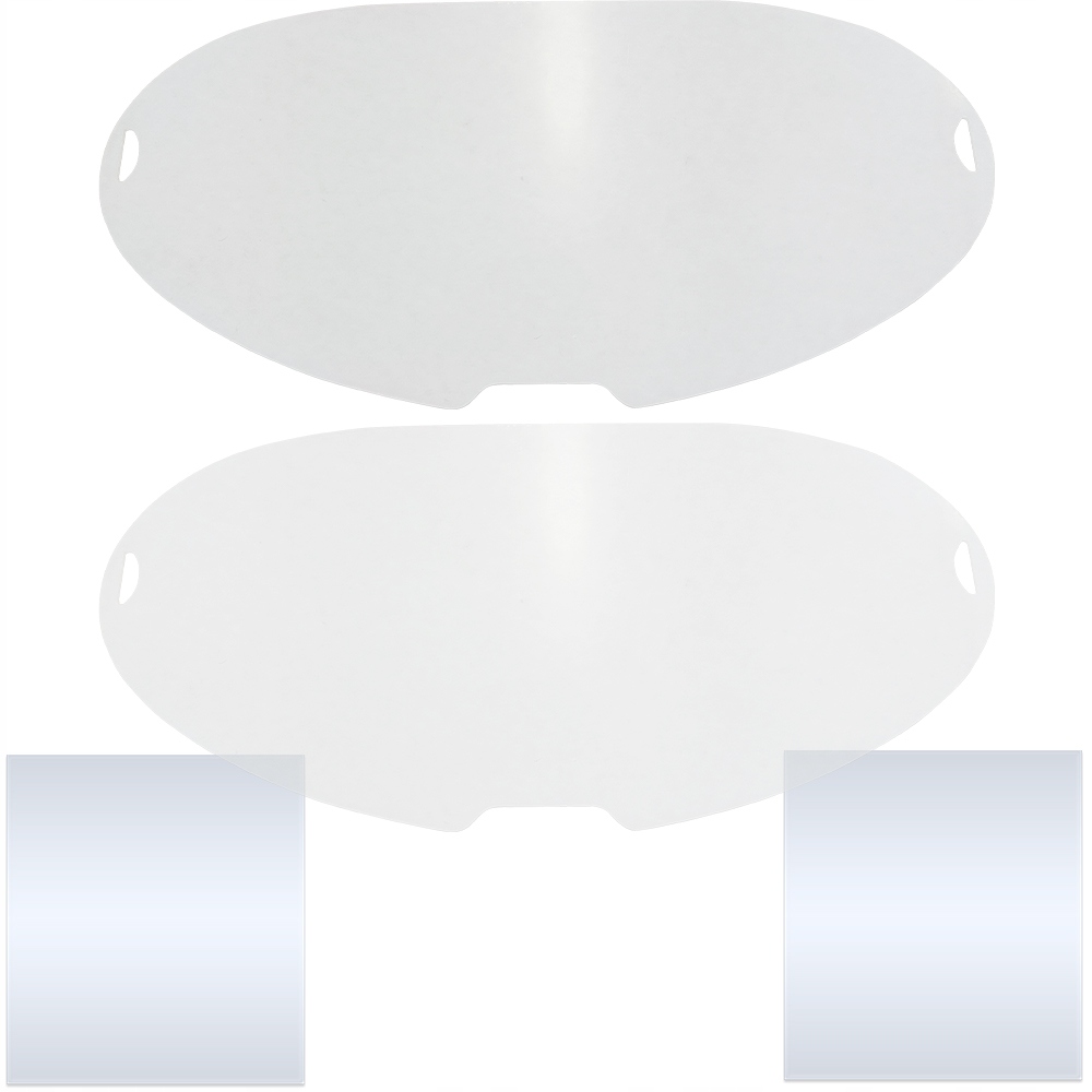 Osłona Poliwęglan Przyłbica Magnum Panorama Q800D Szybka Zestaw