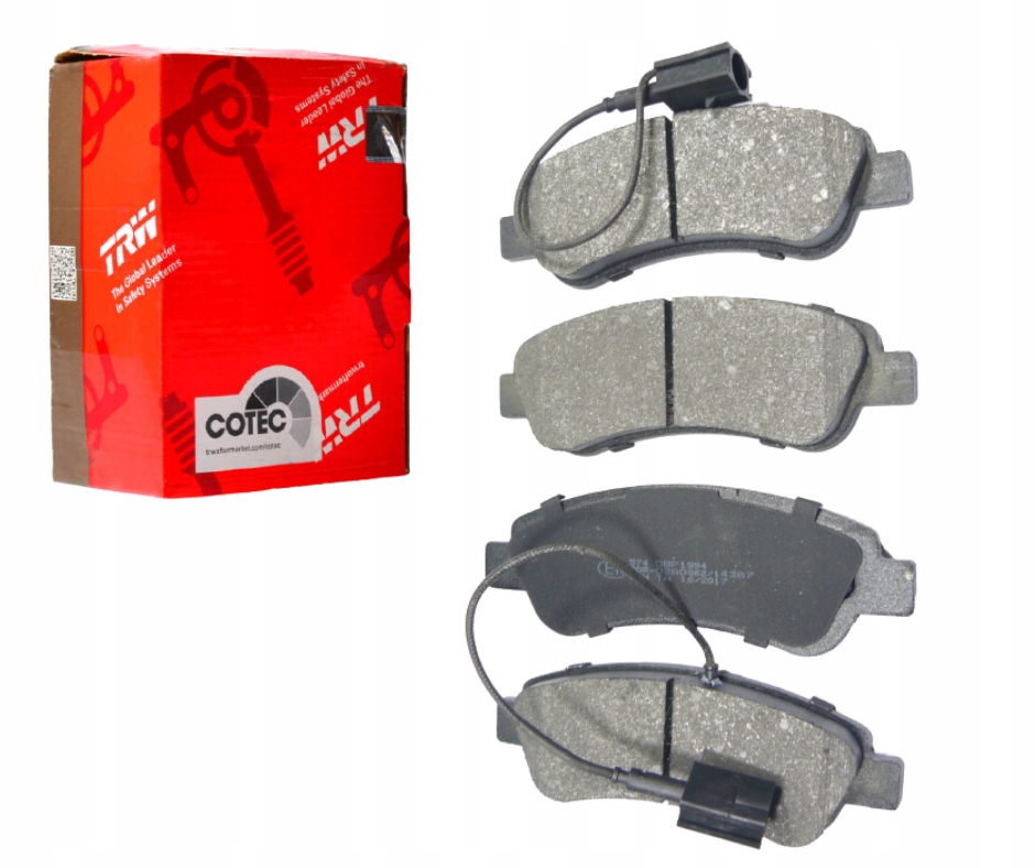 КОЛОДКИ HAMTRW GDB2068 JUMPER BOXER DUCATO ЗАДНИЙ