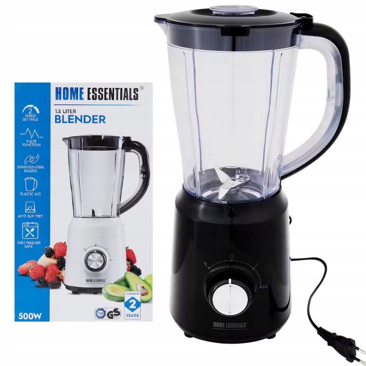 Wysokiej Jakości Zamknięty Blender Z Pojemnikiem 1,5L Pojemny Szybki 500W