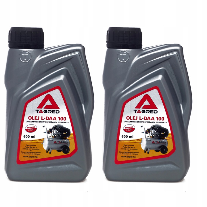 KOMPRESOR SPRĘŻARKA TAGRED 100L DWUTŁOKOWY, 2T 18W1 + SEPARATOR, OLEJE Marka Tagred