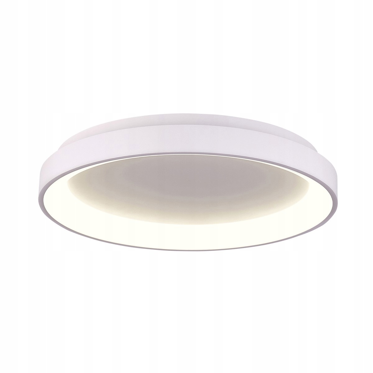 Vico, Moderný, biely, okrúhly stropné svietidlo, 3000K+4000K, 60W, 3100LM 78 cm