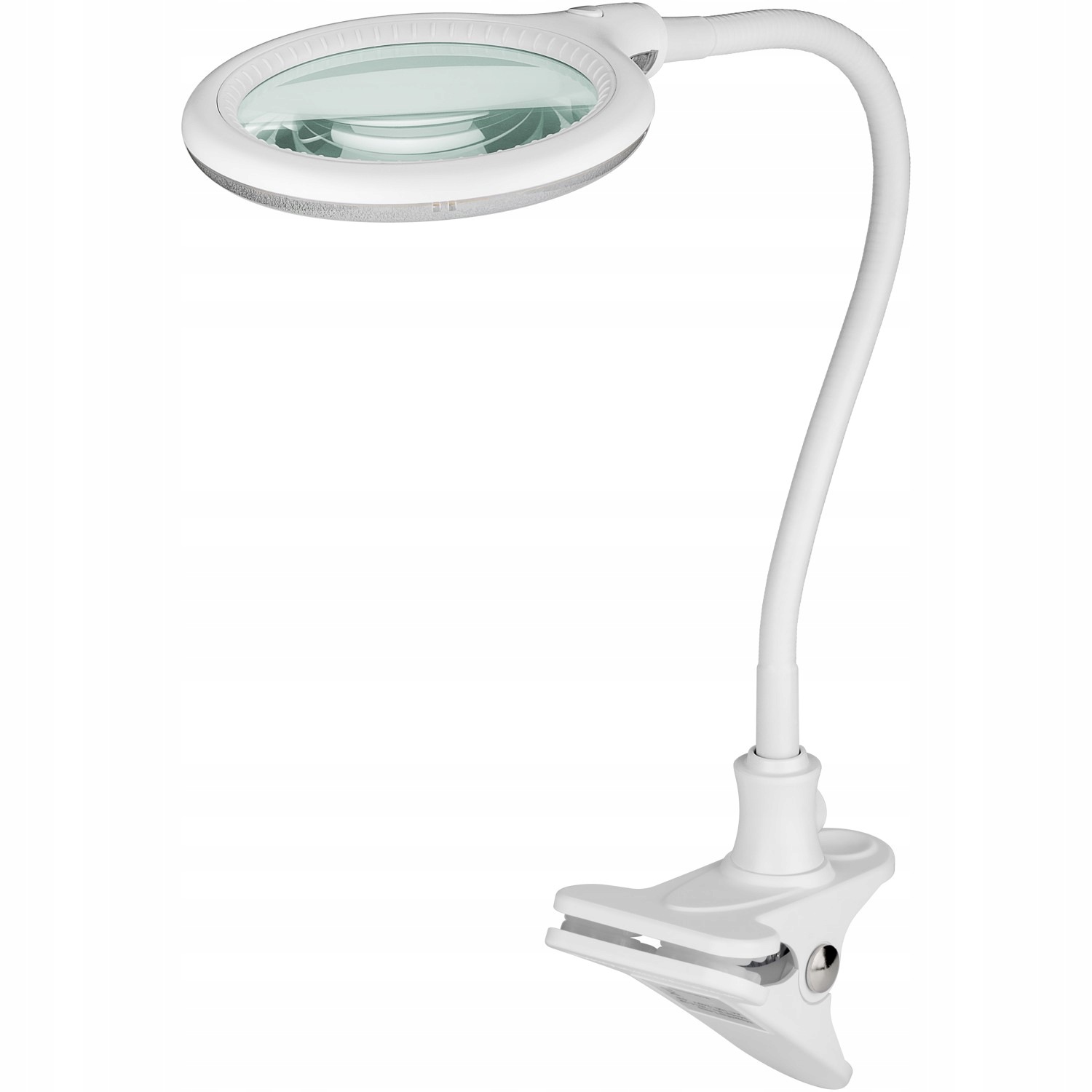Lampa lupa Led Goobay z zaciskiem 6W 480lm 1,75x 100mm biała