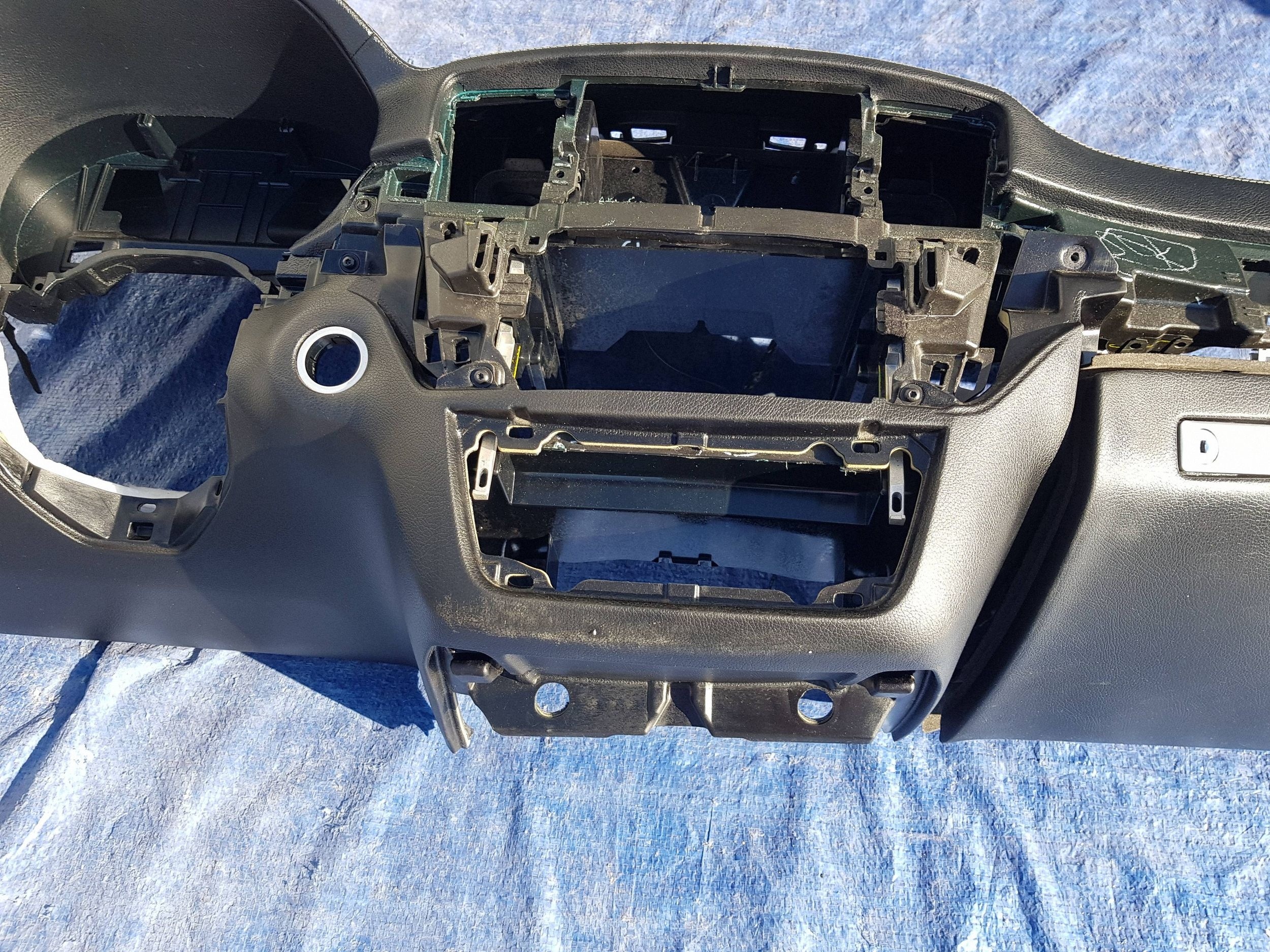 dashboard instrument panel cockpit Mercedes GL X166 leather leather EUROPA EU