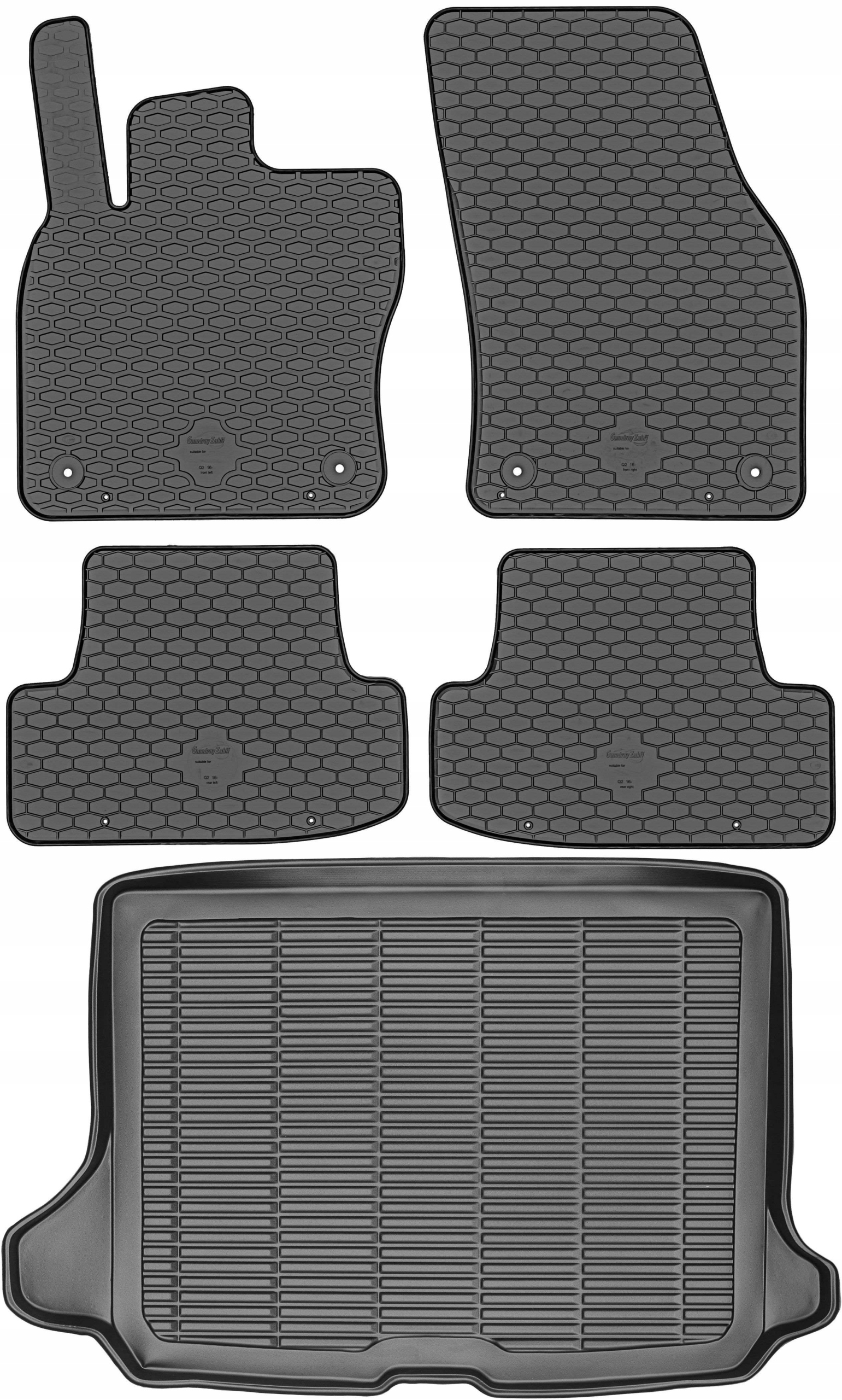 Килимки Max-Килимок резинові 910119+221344 5 el.