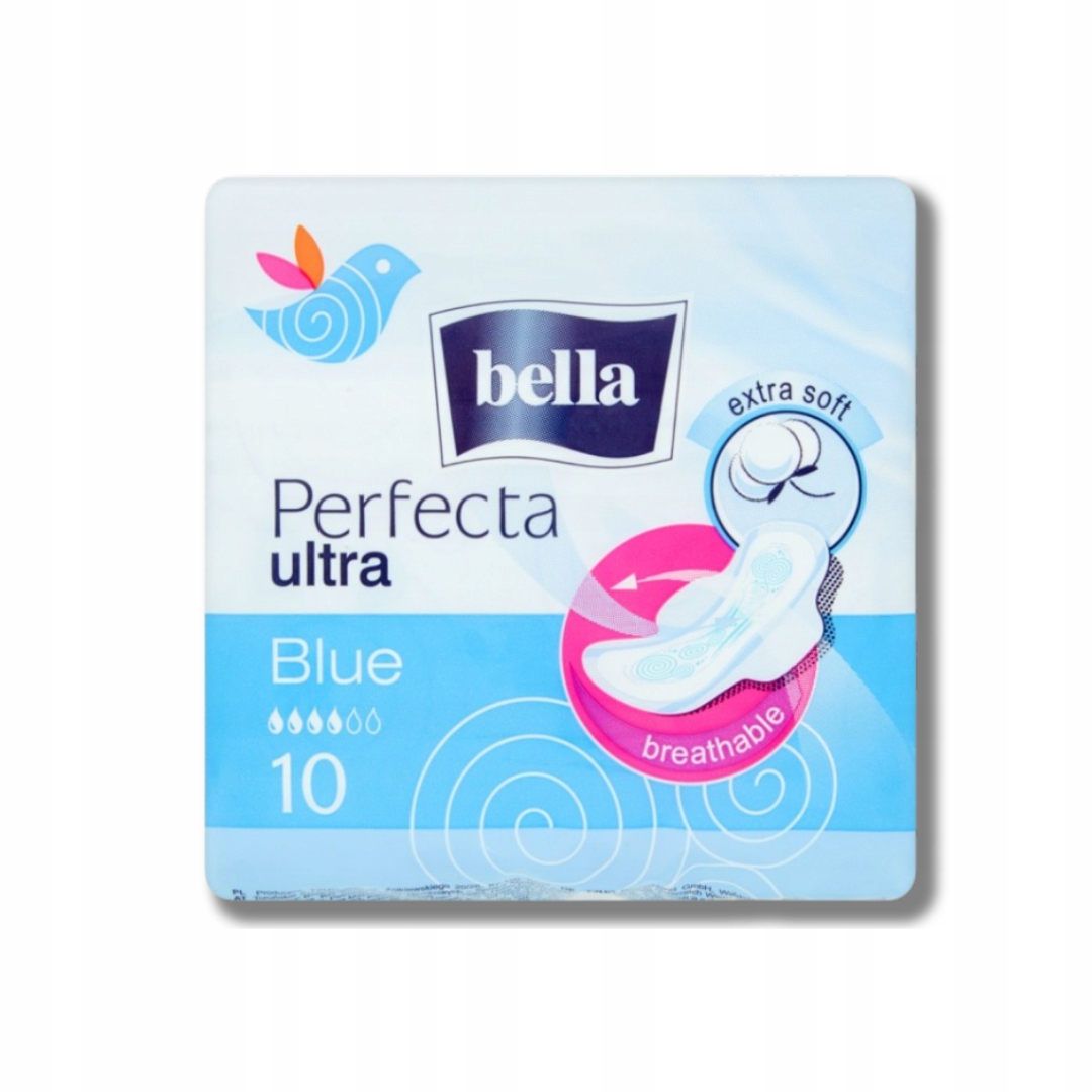 Podpaski BELLA PERFECTA ULTRA BLUE Ze Skrzydełkami (10 szt.) x 9 EAN (GTIN) 5900516301125