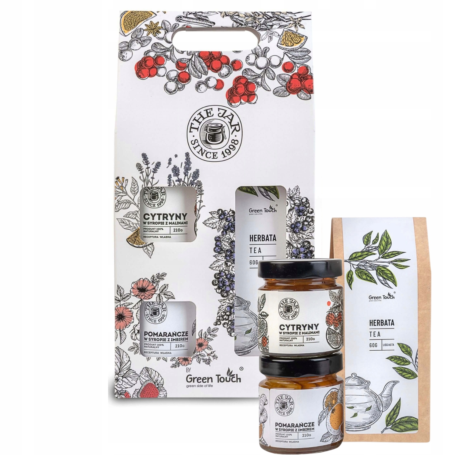 Levně Sada Čaj Zavařeniny V Krabičce Citronu Dárek Na Velikonoce Velikonoce