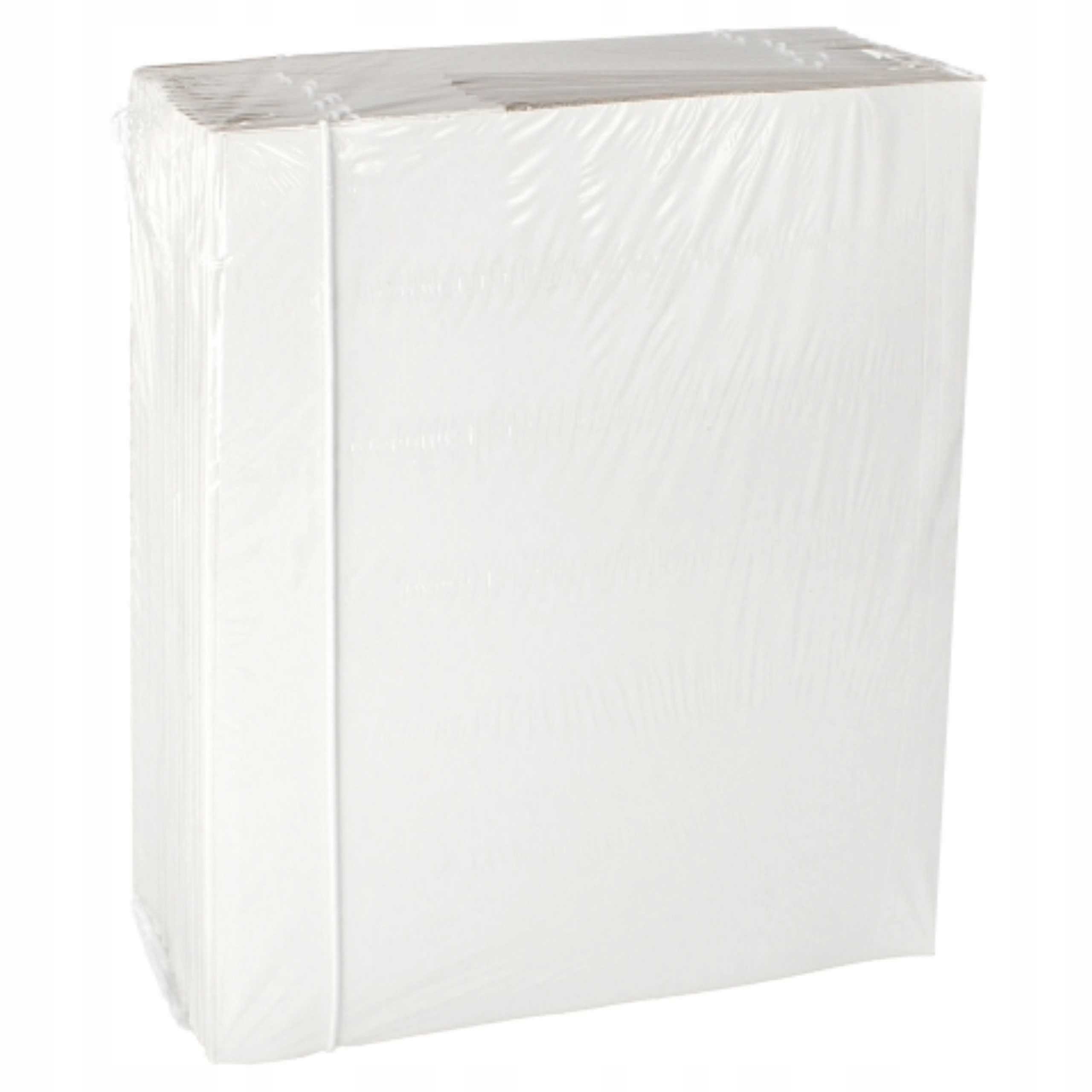 TECZKA A4 Z GUMKĄ PAPIEROWA BIAŁA Kolor biały